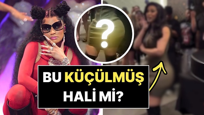 Dolgularını Eritip Poposunu Küçülttürdüğünü İddia Eden Cardi B'nin Son Hali!