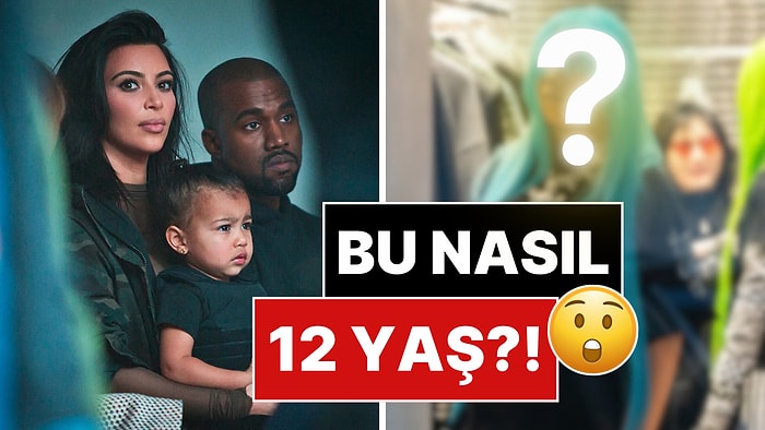 Kim Kardashian ve Kanye West'in 12 Yaşındaki Kızı North West'in Son Hali Ağızları Açık Bıraktı!