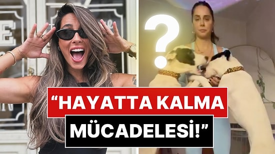 Hepsi'nin Yasemin'i Spor Yapmaya Çalışırken Köpekleriyle Verdiği Savaşı Paylaştı