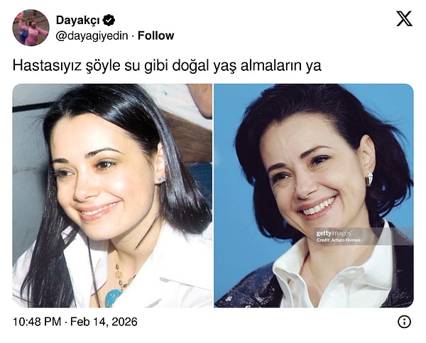 X kullanıcıları, Namal’ın yıllar içindeki doğal değişimini örnek göstererek oyuncuyu övgü yağmuruna tuttu.