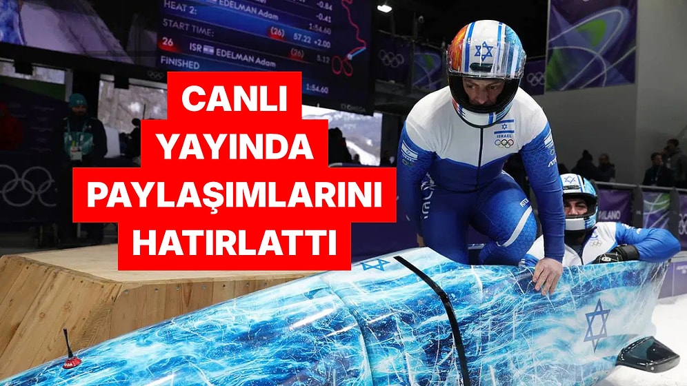 İsviçreli Spiker Soykırım Destekçisi İsrailli Olimpiyat Sporcusunu İfşa Etti