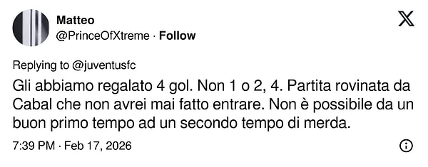 Onlara 4 gol hediye ettik. 1 ya da 2 değil, 4. Maçı mahveden Cabal oldu, onu asla oyuna almazdım. İyi bir ilk yarıdan berbat bir ikinci yarıya geçmek mümkün değil.