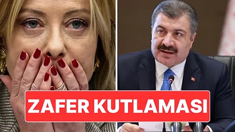 Eski Sağlık Bakanı Fahrettin Koca Galatasaray’ın Zaferini İtalya Başbakanı Meloni’nin Fotoğrafıyla Kutladı
