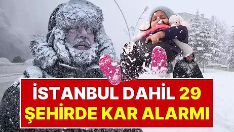 'Bitti' Denilen Kar Yine Geliyor! Meteoroloji Uzmanı Orhan Şen Uyardı: İstanbul Dahil 29 Şehirde Kar Alarmı
