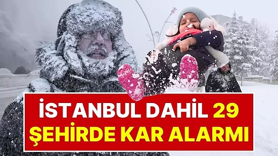 'Bitti' Denilen Kar Yine Geliyor! Meteoroloji Uzmanı Orhan Şen Uyardı: İstanbul Dahil 29 Şehirde Kar Alarmı