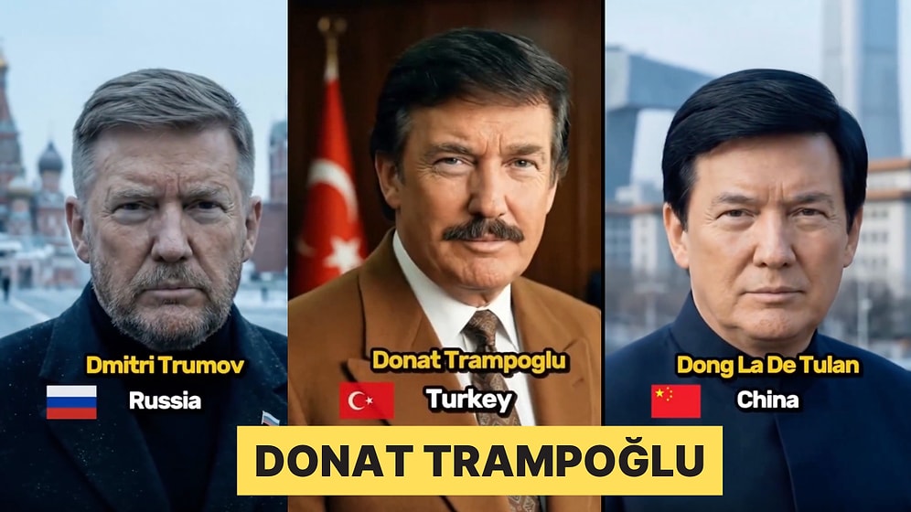 ABD Başkanı Donald Trump Dünyanın Farklı Ülkelerinde Doğsa Nasıl Görünürdü