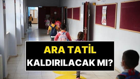 Ara Tatil Kaldırılacak mı? Milli Eğitim Bakanı Yusuf Tekin Açıkladı