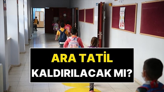 Ara Tatil Kaldırılacak mı? Milli Eğitim Bakanı Yusuf Tekin Açıkladı