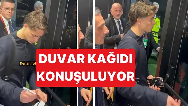 Milli Futbolcumuz Kenan Yıldız'ın Telefonundaki Duvar Kağıdı Sosyal Medyada Gündem Oldu