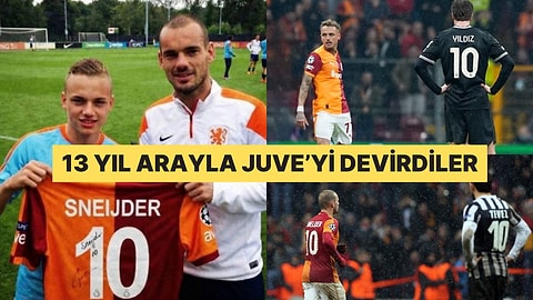 Juventus'u Deviren İsimlerden Olan Noa Lang'ın Wesley Sneijder'le Pozu Yeniden Gündeme Geldi