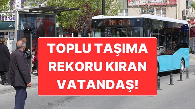 Sivas’ta Ücretsiz Biniş Kartına Sahip Bir Vatandaş Toplu Taşıma Kullanım Rekoru Kırdı