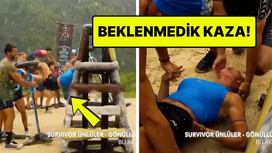 Sakatlanabilir! Survivor'da Nagihan Oyun Esnasında Fena Düştü