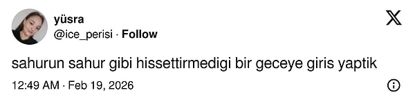 Tabii alışkanlıklar da değişti.