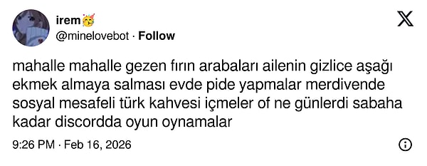 Tabii duruma göre değişen şartlar da vardı.