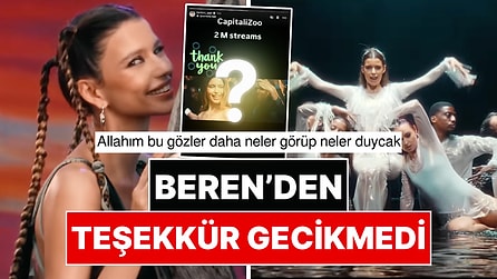 Beren Saat, Yeni Şarkısı "CapitaliZoo"yu Dinleyen 2 Milyona Teşekkür Etti!