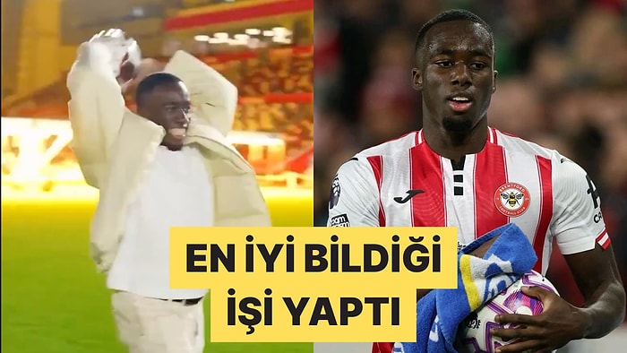 Uzun Taç Atışlarıyla Tanınan Michael Kayode Bebeğinin Cinsiyetini Taç Atarak Öğrendi