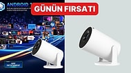 Günün Fırsatı: Evde Sinema Keyfini Zirveye Taşıyan Mini Canavar HY300 PRO Projektör İndirimde!