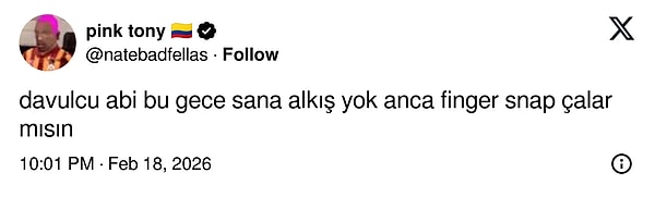 İstek parçalar da geldi.