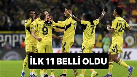 Fenerbahçe - Nottingham Forest Maçında İlk 11'ler Belli Oldu