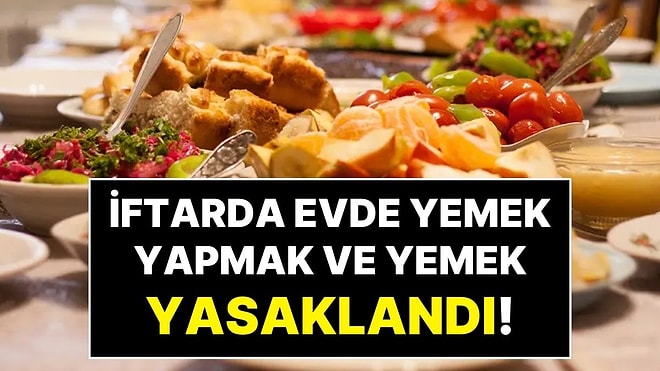 Bu Köyde İftar İçin Evde Yemek Yapmak ve Yemek Yasaklandı!