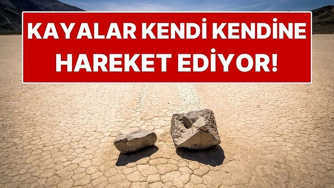 Ölüm Vadisi'ndeki Kayalar Nasıl Kendi Kendine Hareket Edebiliyor?