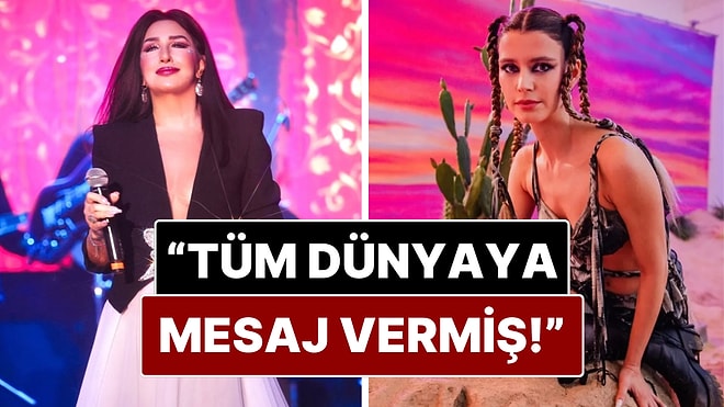 Nükhet Duru'dan Beren Saat'in İngilizce Şarkısına Destek!