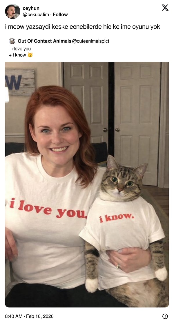 Kafaları bizim kadar çalışmıyor.