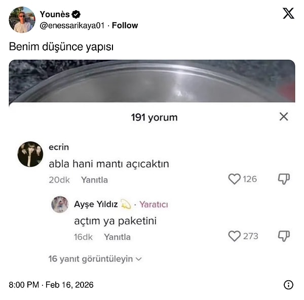 Açtı mı açtı...