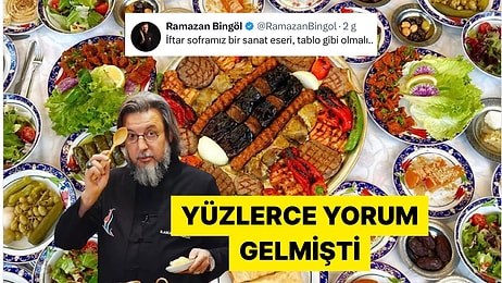 İftar Sofrası Görseliyle Tepkileri Üzerine Çeken Ramazan Bingöl Paylaşımını Sildi