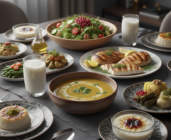 Hafif ve Dengeli Ramazan Sofrası