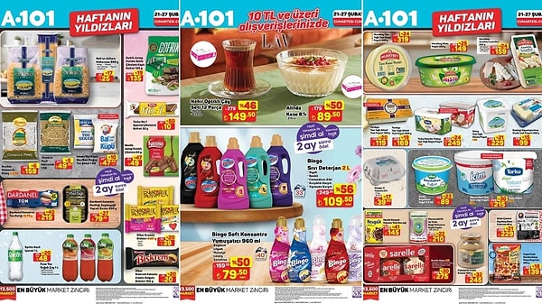 21 - 27 Şubat 2026 A101 Haftanın Yıldızları Kataloğu
