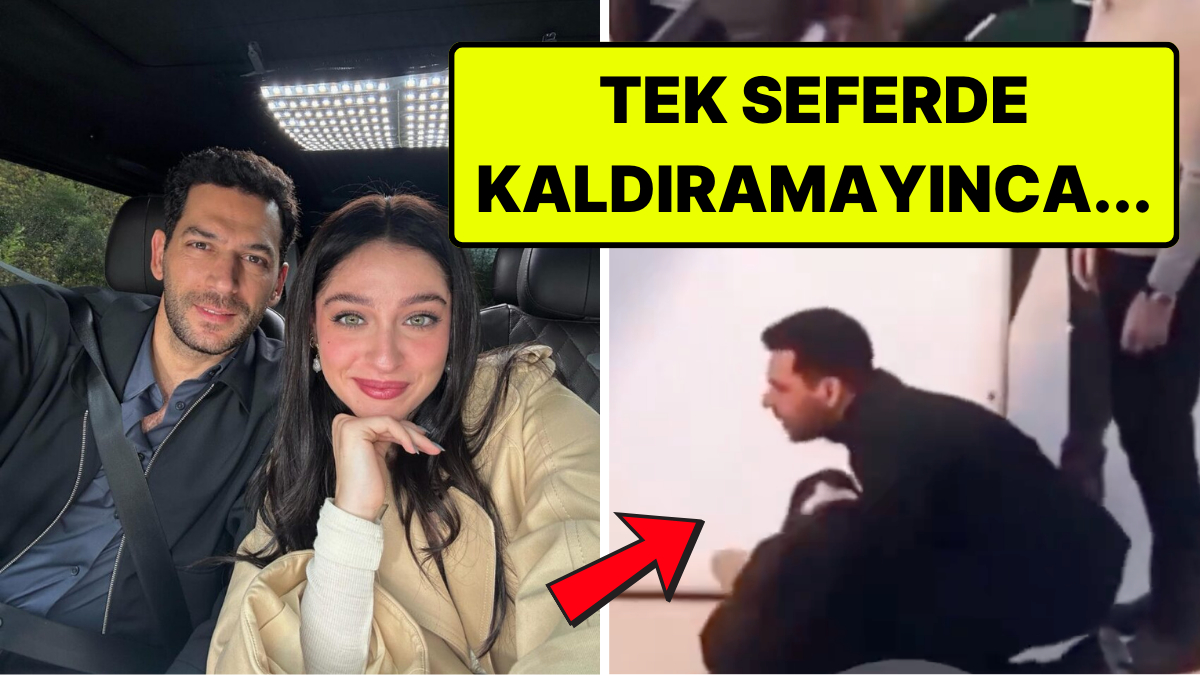 Güller ve Günahlar Çekimlerinde Cemre Baysel'i Kaldıramayan Murat Yıldırım'ın O Anları