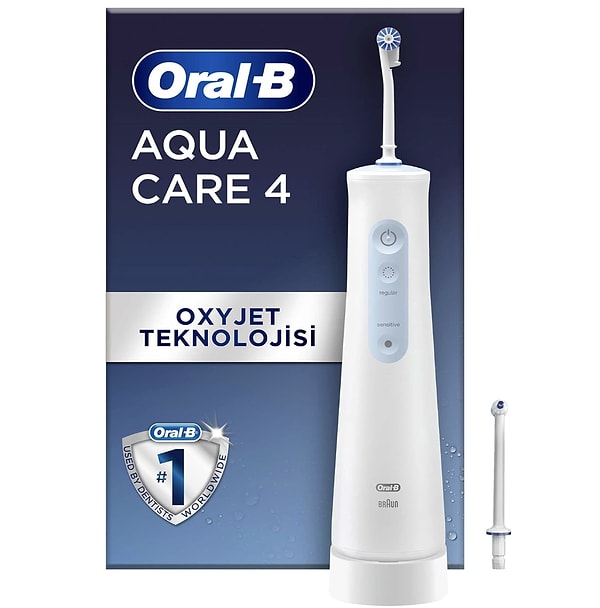5. Diş Etlerine Basınçlı Müdahale: Oral-B AquaCare Series 4 Ağız Duşu