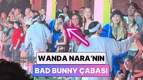 Bad Bunny'nin Konserine Giden Wanda Nara'nın Dikkat Çekmek İçin Girdiği Haller Dünyanın Diline Düştü