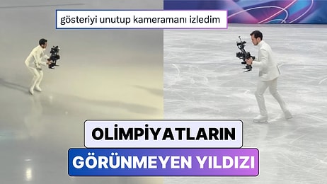 2026 Kış Olimpiyatları'nda Buz Pateni Gösterisini Kaydeden Kameramanın Performansı Beğeni Topladı