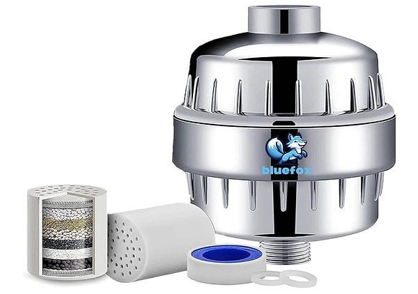 Duş suyunuz saç ve cilt bakımınızın ilk adımı olsun: Bluefox Silver duş filtresiyle kirece veda edin!