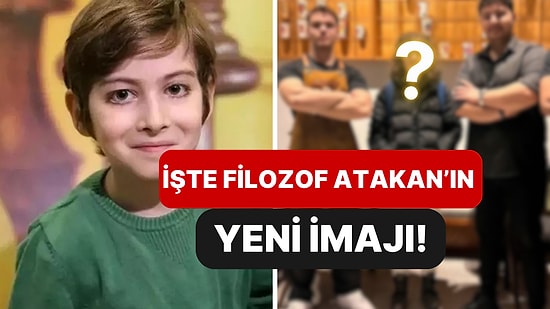 Boyundan Büyük Laflarıyla Fenomen Olan Filozof Atakan Yeni İmajıyla Ortaya Çıktı