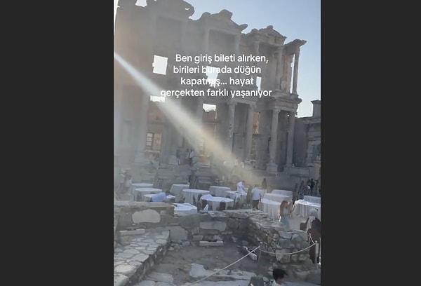 Efes Antik Kenti'nde düğün yapılmasına izin veriliyor mu?