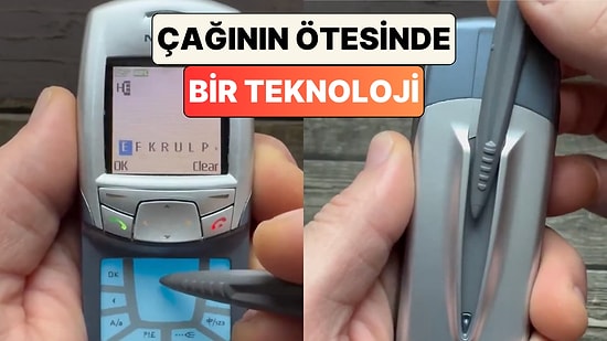 Çağının Ötesinde Teknoloji: Bir Adam Kalemle Yazıyı Otomatik Metne Çeviren Telefonu Paylaştı
