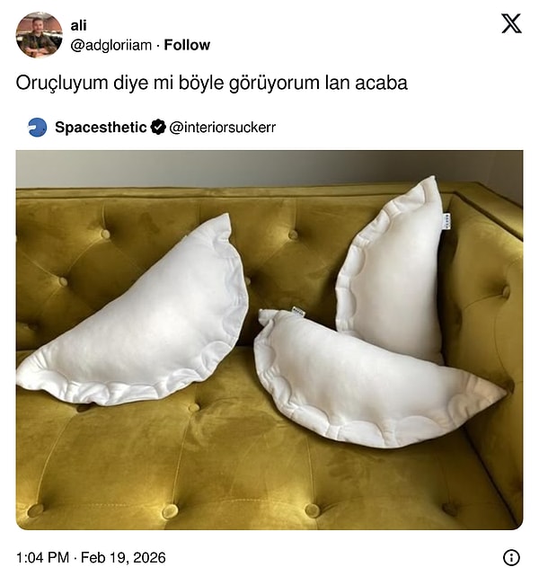 Oruçluyken siz siz değilsiniz.