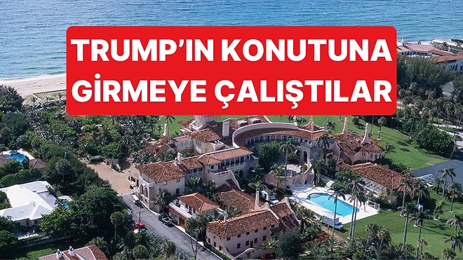 Trump'ın Florida'daki Konutuna Girmek İsteyen Bir Kişi Yakalandı