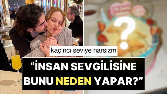 Sevgilisinin Nilperi Şahinkaya’nın 37. Yaşına Özel Hazırlattığı Pasta Olay Yarattı!