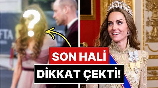 Kanseri Yenmişti: 3 Yıl Sonra BAFTA'da Boy Gösteren Kate Middleton'un Son Hali Dikkat Çekti!
