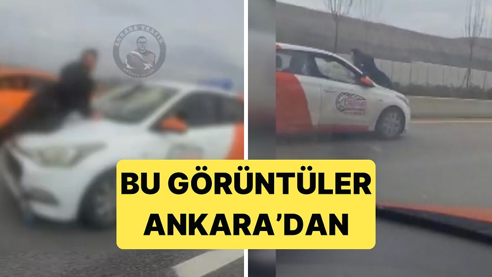 Ankara'da Sürücü Eğitmeninin Akıllara Durgunluk Veren Hareketi Emniyeti Harekete Geçirdi