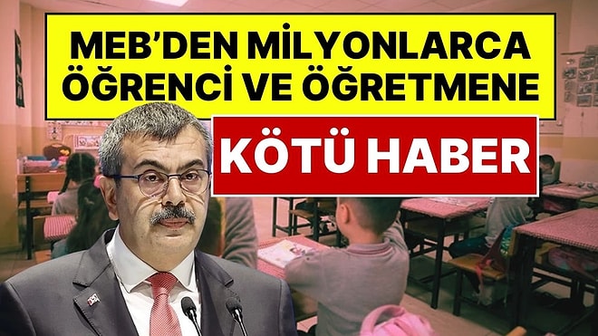 Milyonlarca Öğrenci ve Öğretmene Kötü Haber! Bakan Açıkladı: İki Haftalık Tatil Kaldırılıyor