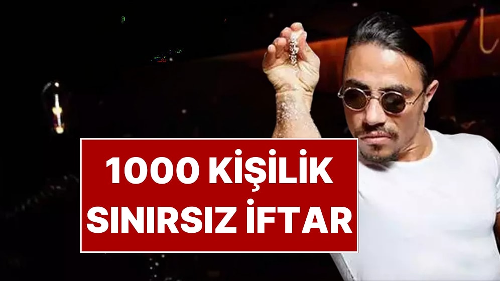 Nusret Doğduğu Köye Külliye Yaptırdı, 1000 Kişilik Sınırsız İftar Verdi