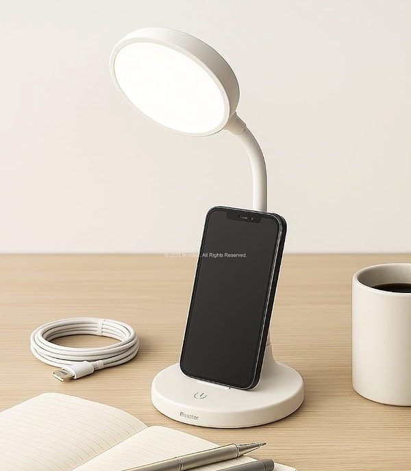 Çalışma masanıza teknolojik dokunuş: Busstier dokunmatik ve bükülebilir masa lambası!