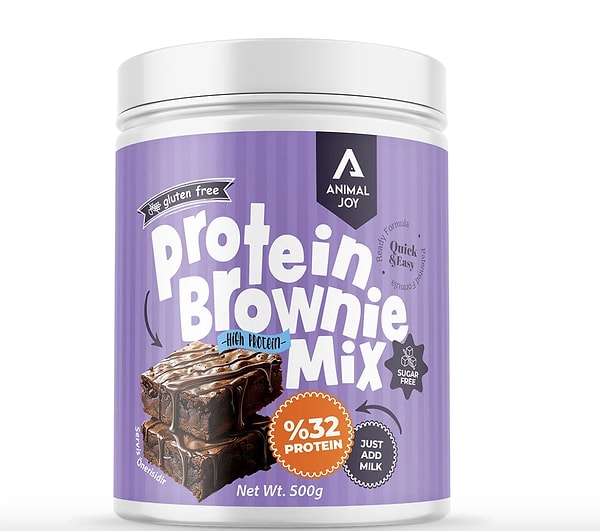 Hem sağlıklı hem lezzetli: Protein Brownie Mix %25 indirime ek "mdzn" koduyla daha da avantajlı!