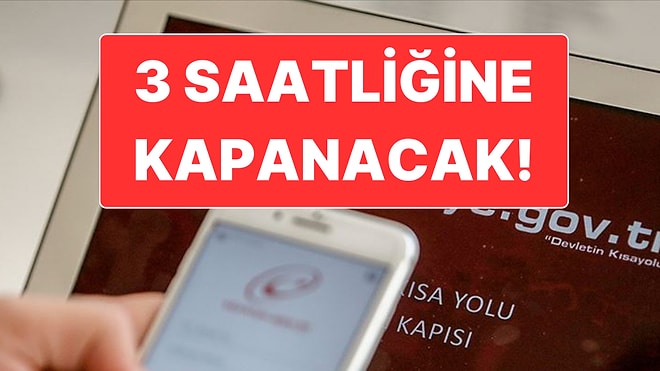 e-Devlet 3 Saatliğine Kapanacak: Vatandaşlara SMS ile Duyuruldu
