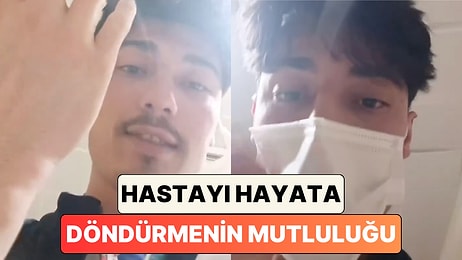 Hastasını 25 Dakika Boyunca Kalp Masajı Yaparak Hayata Döndüren Sağlık Çalışanı Yaşadığı Mutluluğu Paylaştı